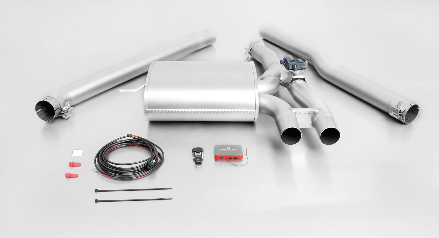 REMUS Cat-back Racing Exhaust System (LCI)