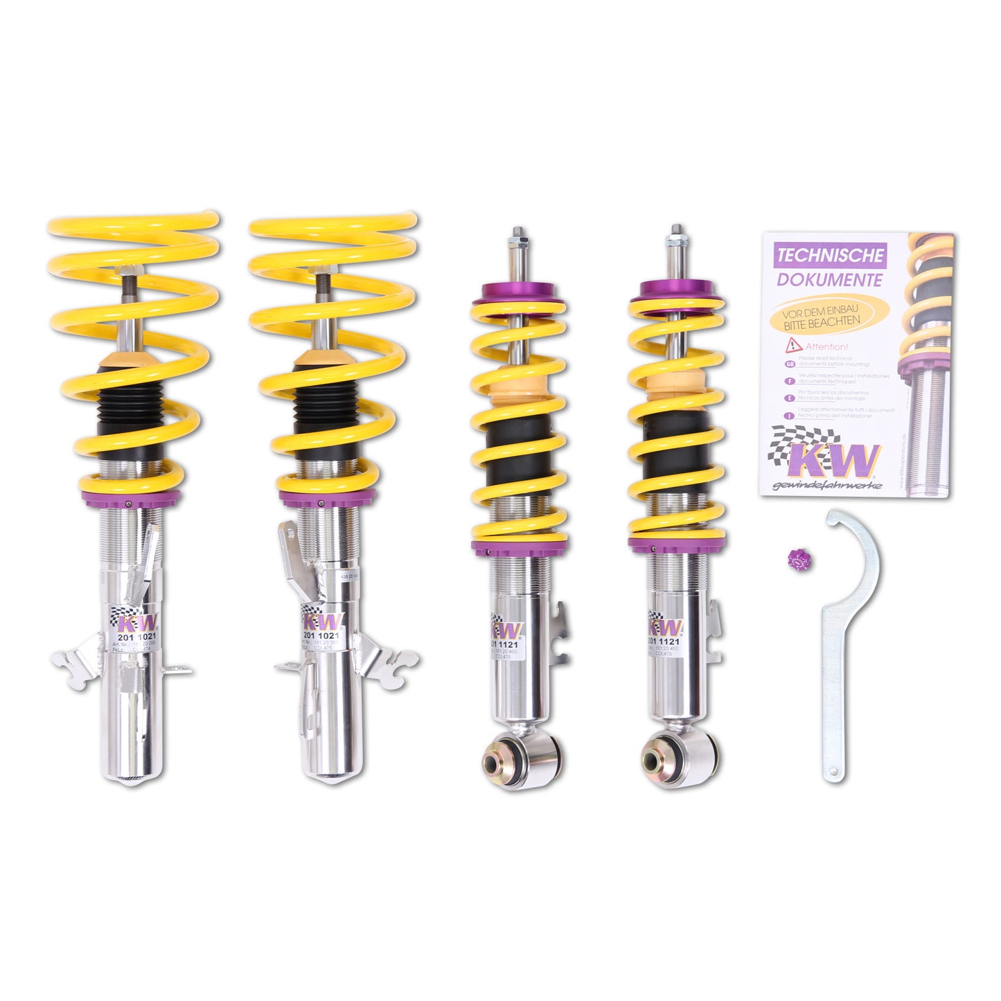 KW Street Comfort Coilover Kit